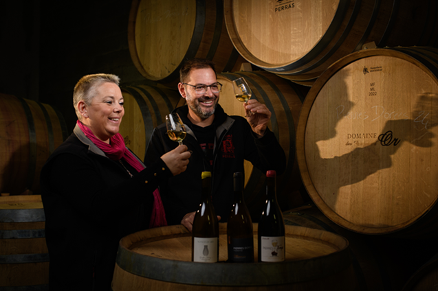 Bérengère et Julien - Vignoble PERRAS